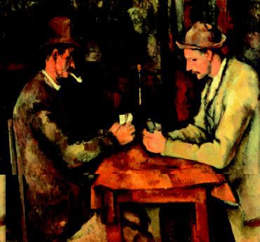 Cézanne's Card Players 1890-99